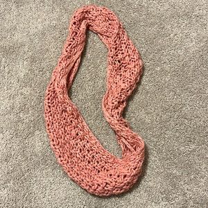 pink scarf